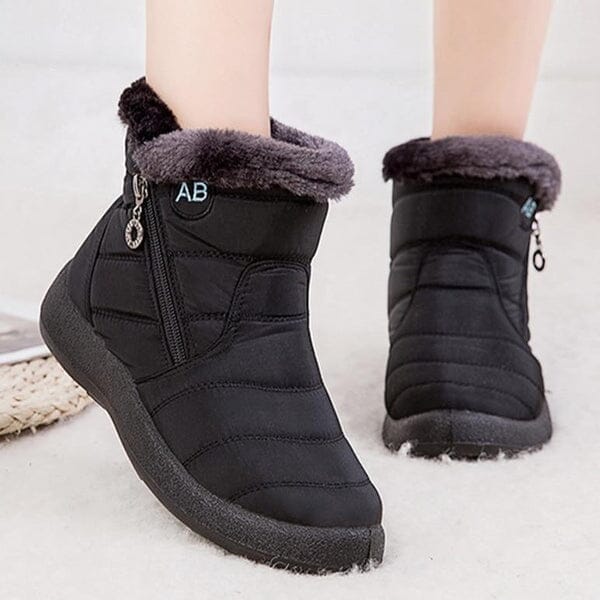 AnneBe - Bota Confort Flex Aveludada Inverno Calçados (Bota Feminina 10) Dm Stores 