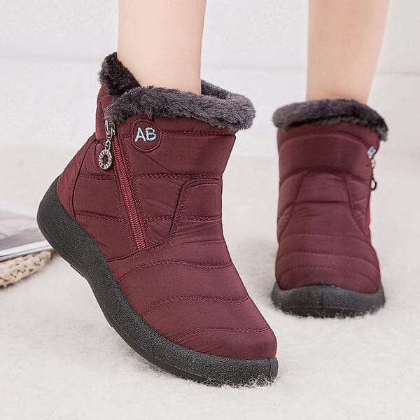 AnneBe - Bota Confort Flex Aveludada Inverno Calçados (Bota Feminina 10) Dm Stores 