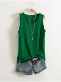 Blusa Regata Alana Dm Stores Verde M 