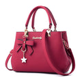 Bolsa de Couro Feminina Executive Joias & Acessórios (Bolsa 5) Dm Stores Vermelho 