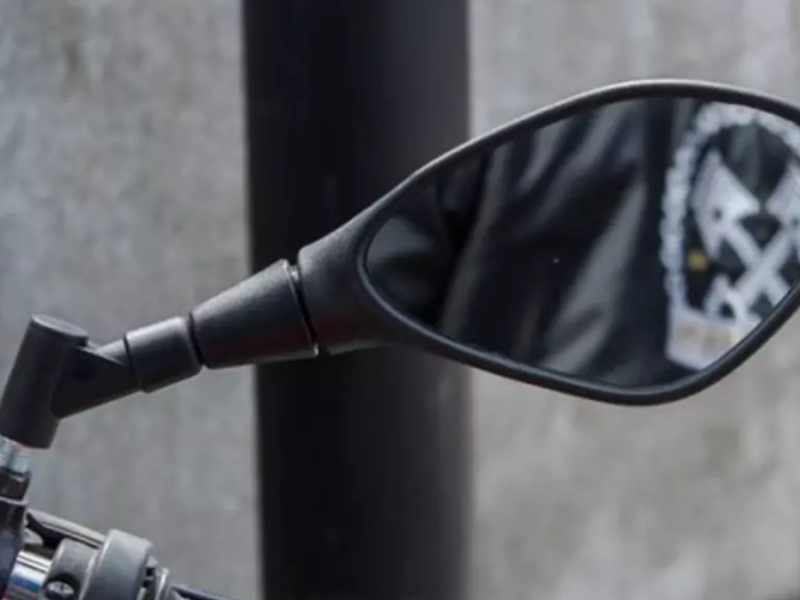 Retrovisor Rotativo 360 para Moto: Compatível com GS 650, F800 e Yamaha com Haste Curta