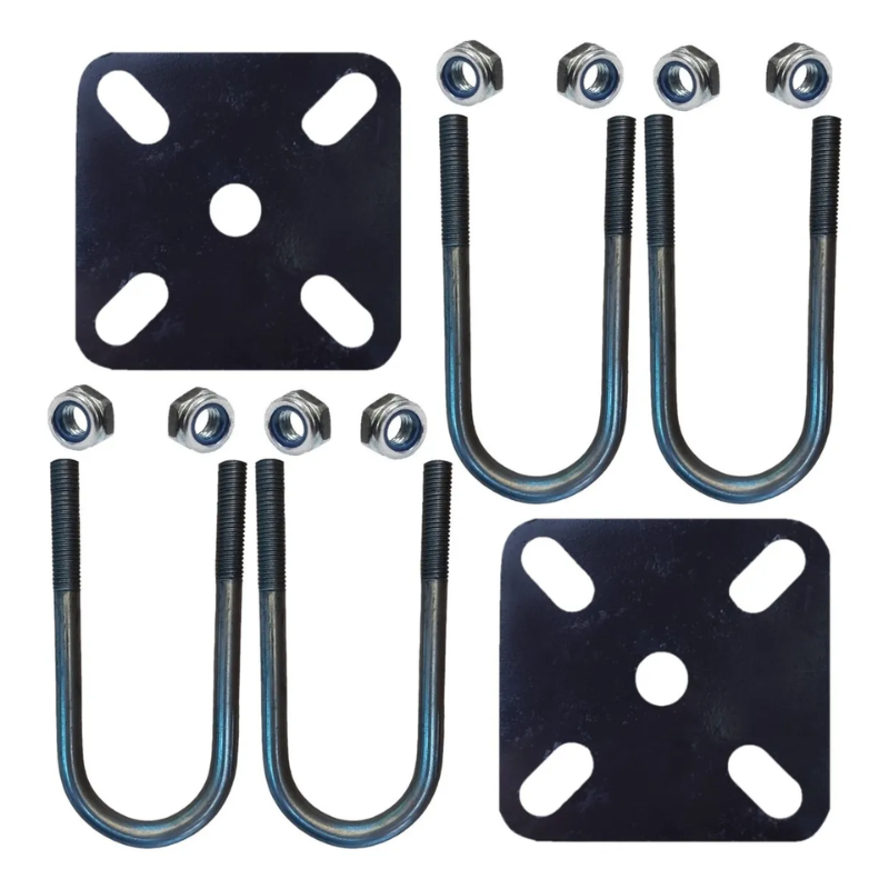 Grampo U Para Fixação Feixe De Mola Carretinha Reboque 150mm