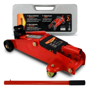 Macaco Hidráulico Carrinho Sparta 2 Ton Jacarezinho Com Maleta