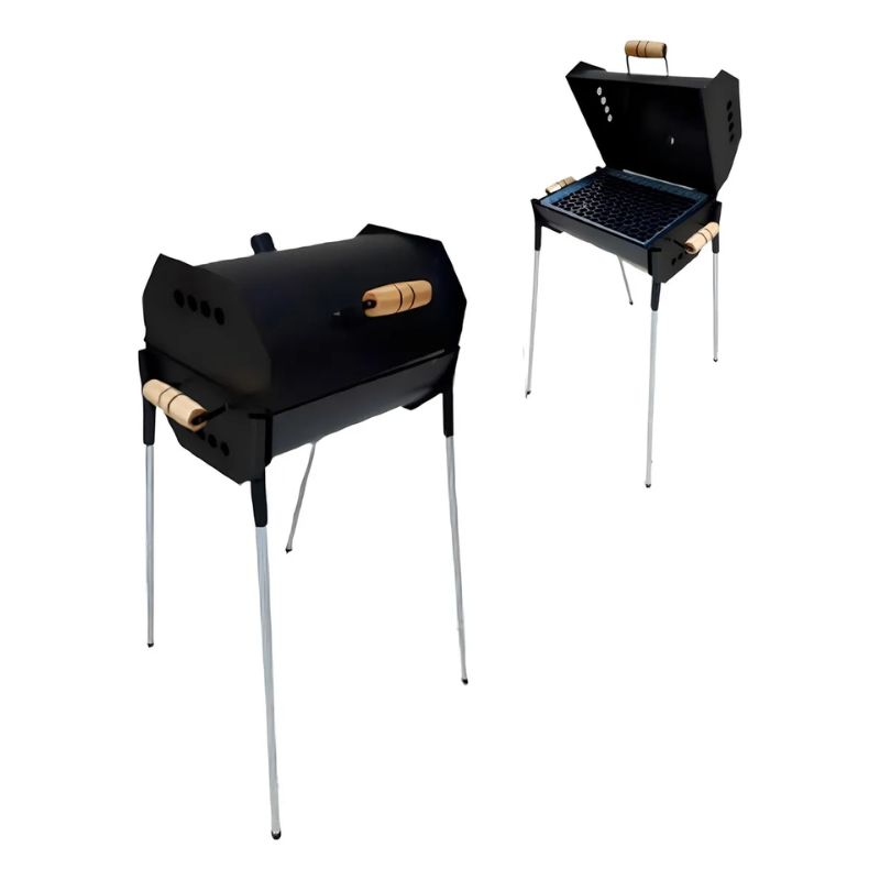 Churrasqueira Bafinho A Carvão Com Pés