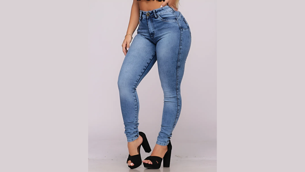 Como combinar a Calça Jeans Feminina de cós alto